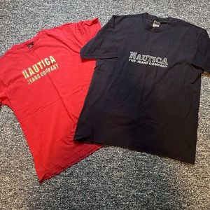 Vintage Nautica Tee Shirts